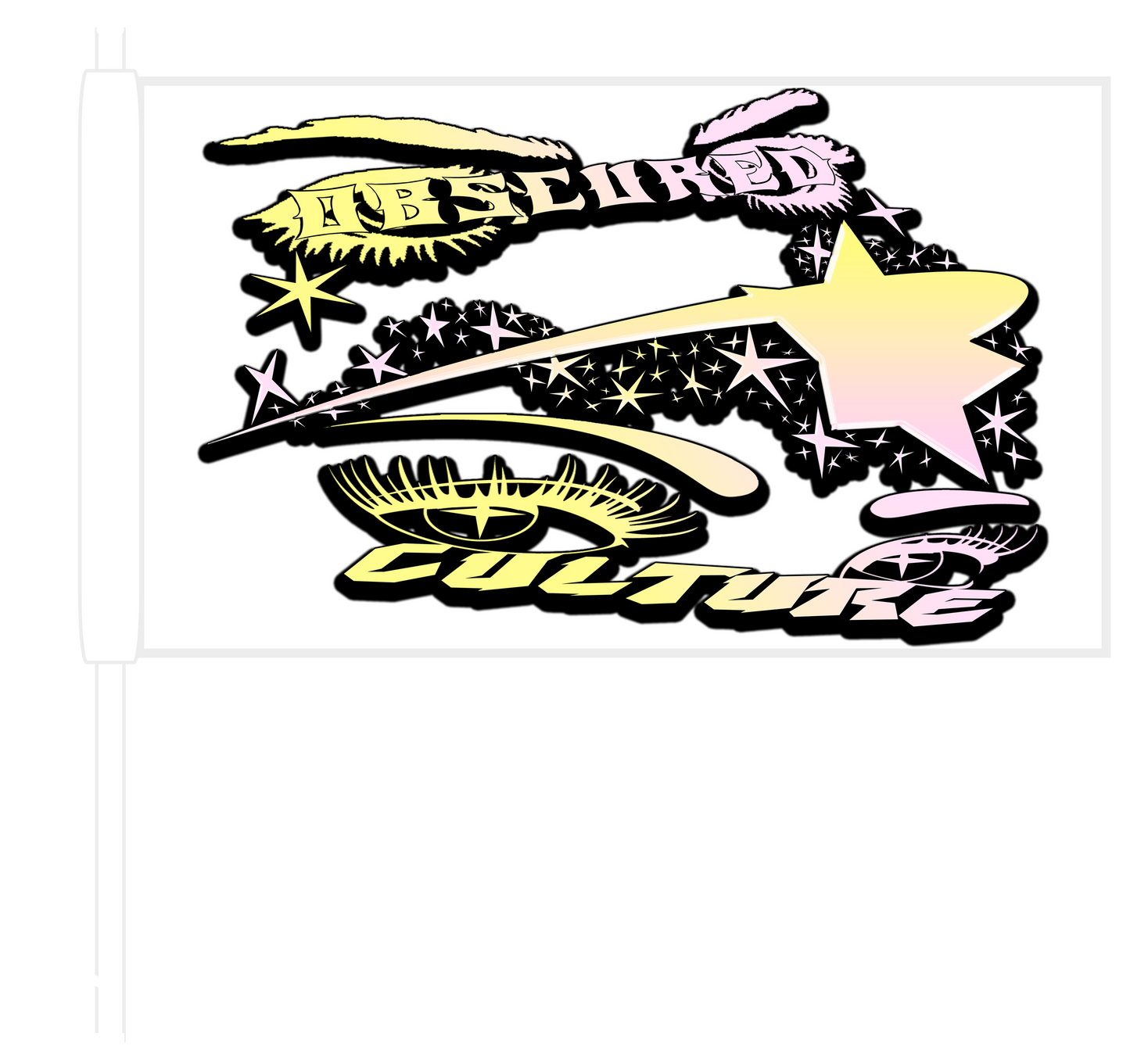 Obscured Vision Window Flag (PRE ORDER)