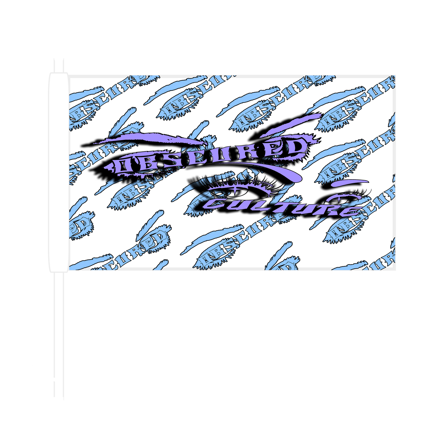 Obscured Vision Window Flag (PRE ORDER)