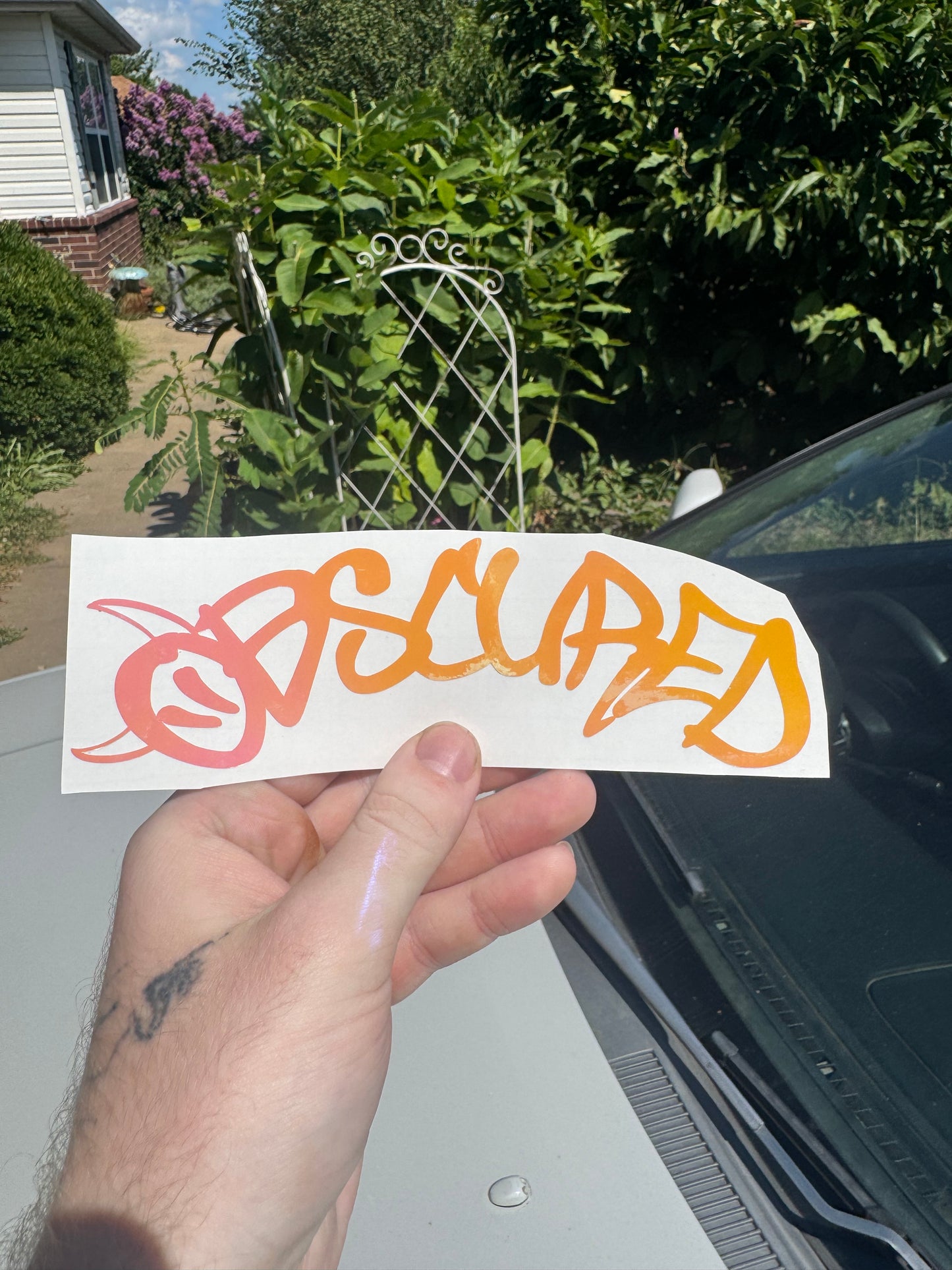 Spazz Graffiti Sticker