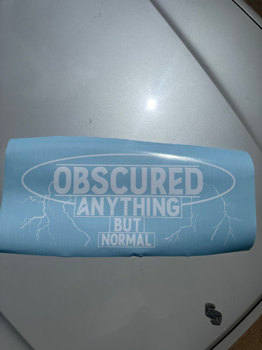 Anything But Normal Banner