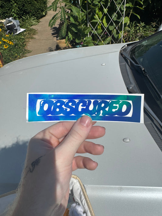 Bubble Box Logo Sticker