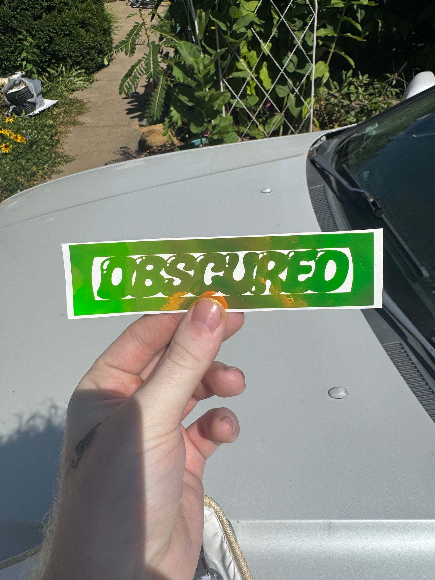 Bubble Box Logo Sticker
