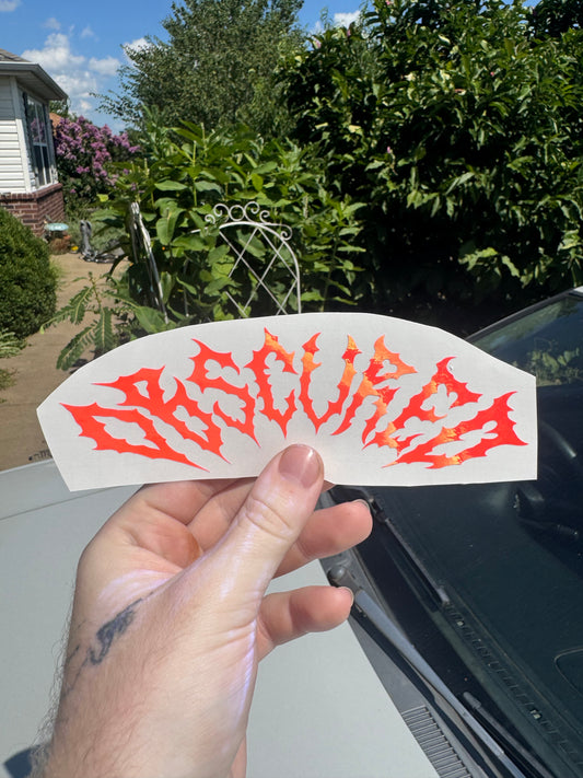 Metal Sticker
